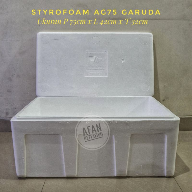 Jual Styrofoam Box AG75 Garuda /AG 75 Garuda Shopee Indonesia