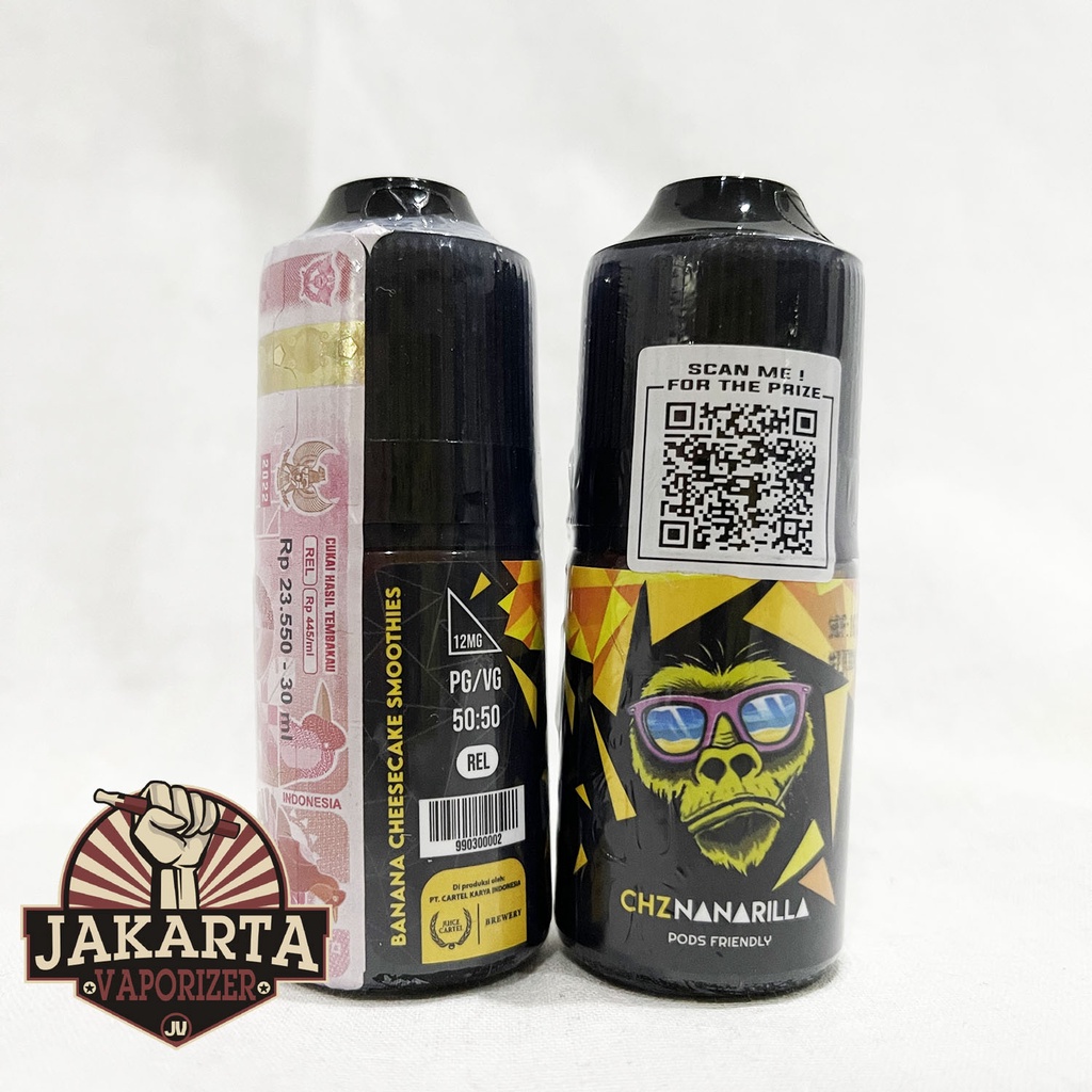 Jual PODS FRIENDLY CHZNANARILLA 30ML 12MG SALT NIC LIQUID BY JUICE