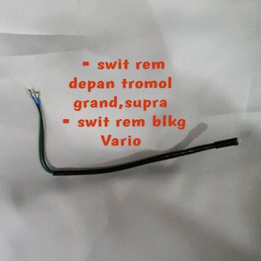 Jual Swit Rem Depan Tromol Grand Supra Pro Switch Rem Belakang Motor Vario Shopee Indonesia