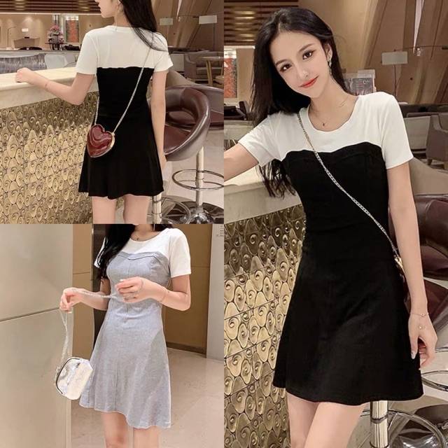 Mini dress korean clearance style