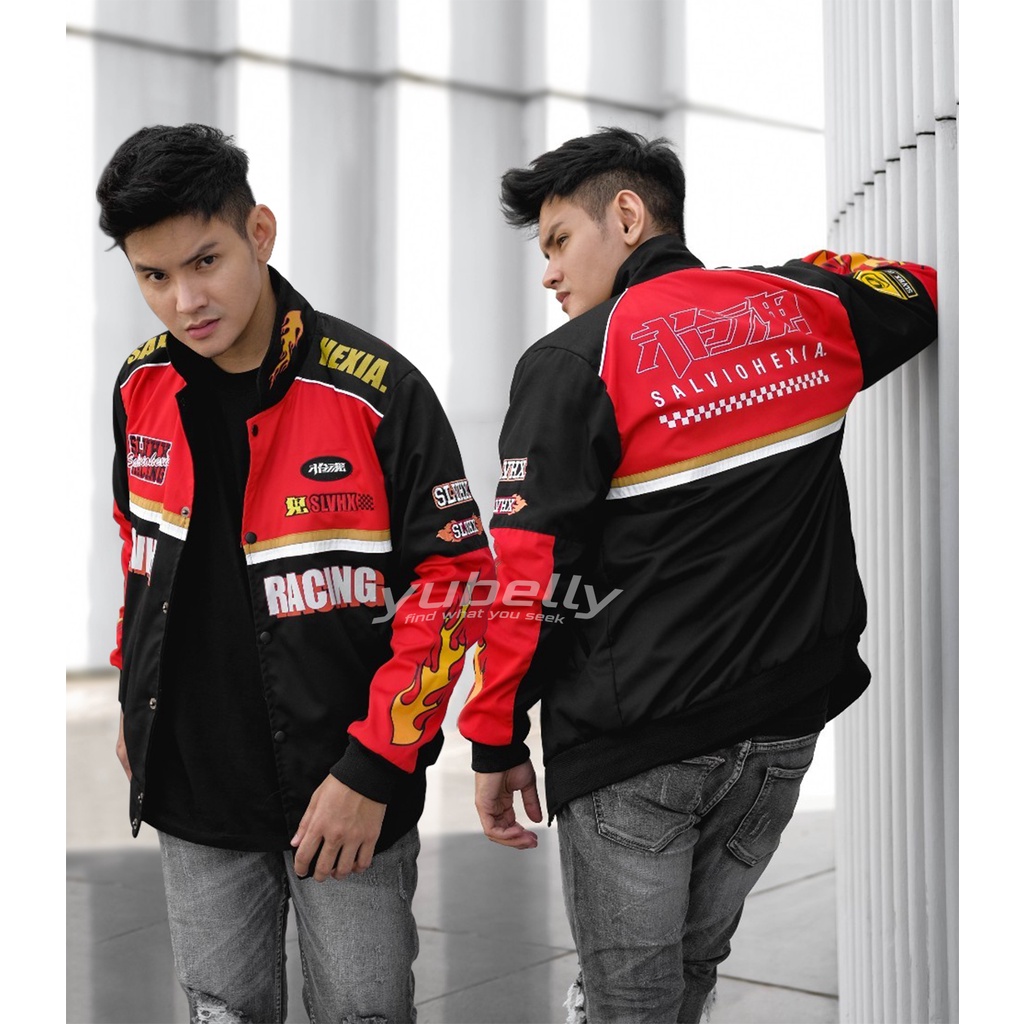 Jual Jaket Nascar Racing Vintage Salvio Hexia Original Jaket Outdoor ...