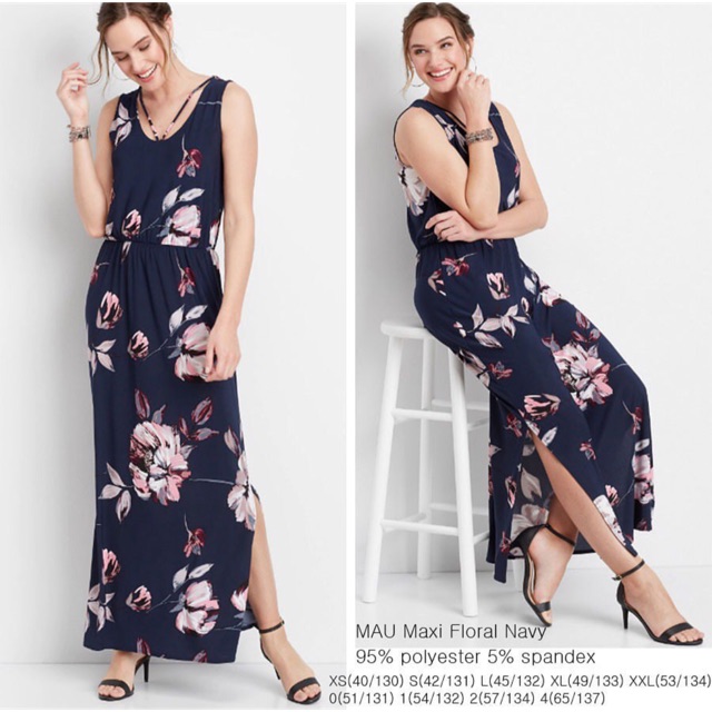 Maurices navy dress best sale