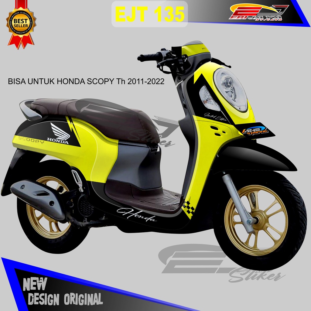 Jual DECAL SCOOPY FULL BLOK 2013-2022 / 26 PLIHAN WARNA / DECAL STIKER ...