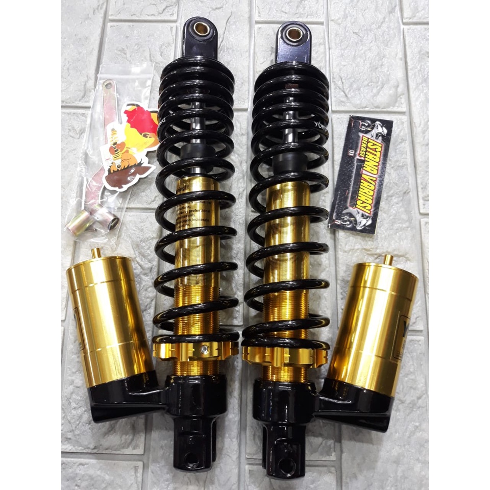 Jual Shockbreaker Yoko Tabung Bawah Nmax Pcx 340mm Hitam Shock Tabung Bawah Nmax Pcx