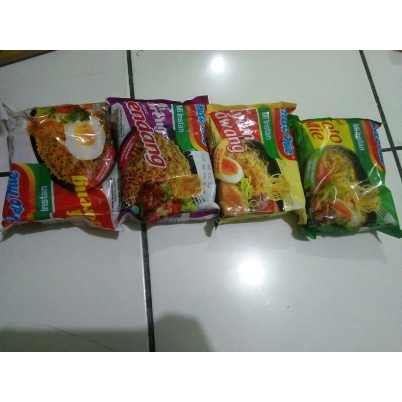 Jual Indomie Goreng Biasa, Indomie Goreng Rendang, Bawang, Soto 4 ...