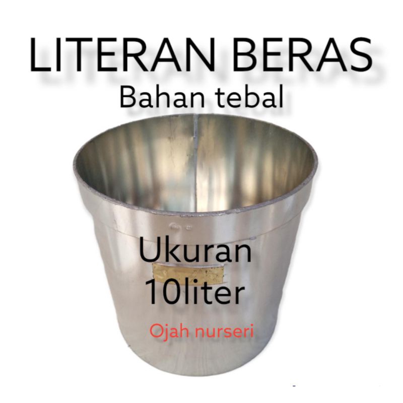 Jual LITERAN BERAS UKURAN 10 LITER BAHAN TEBAL | Shopee Indonesia