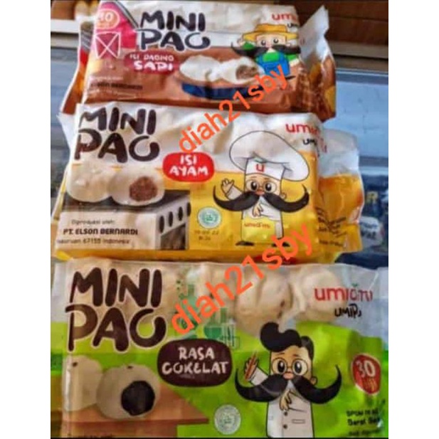 Jual Mini Pao Umiami (Ayam / Coklat / Sapi) | Shopee Indonesia