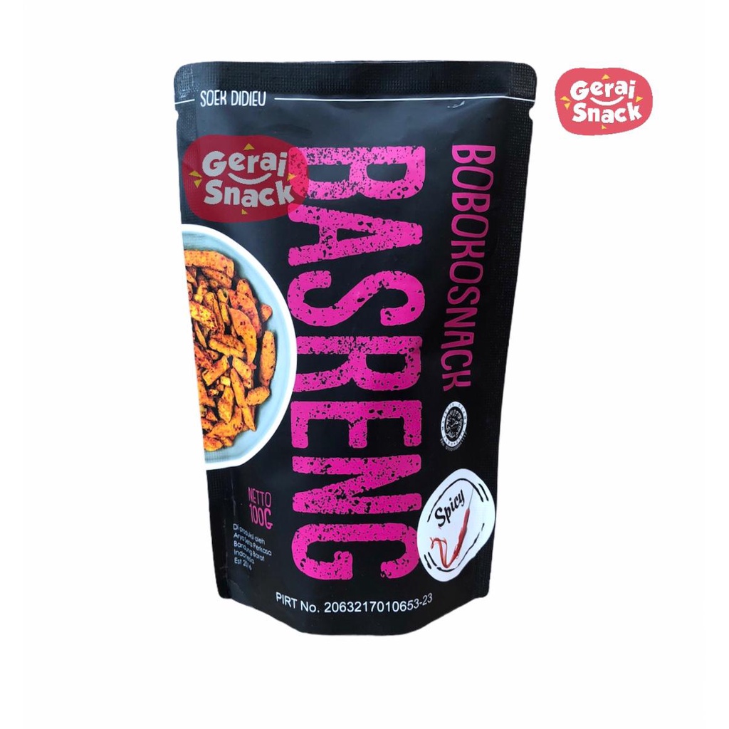 Jual Basreng Boboko Baso Goreng Spicy Khas Bandung 100 g | Shopee Indonesia