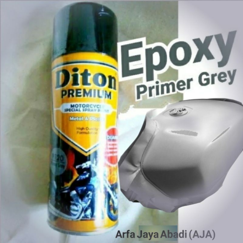 Jual Pilox Pilok Diton Premium Primer Grey 9120 Cat Semprot Epoxy Dasar Warna Abu Abu Ukuran 400 6168