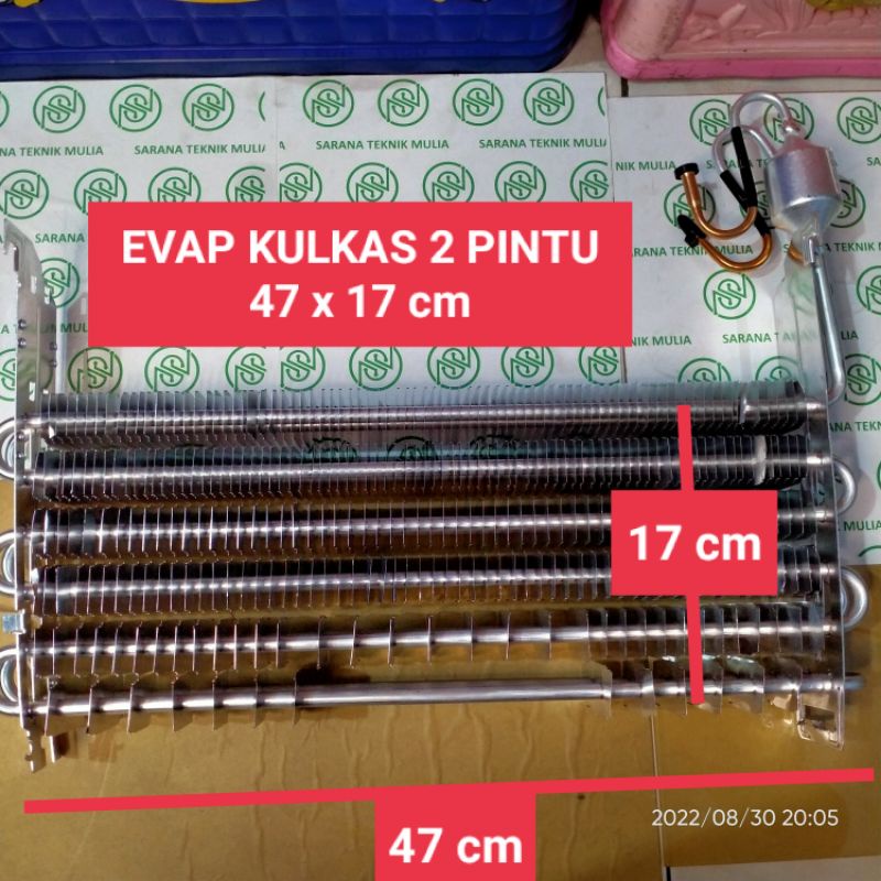 Jual Evap / Evaporator Aluminium Kulkas 2 Pintu (47 x 17 cm) Shopee