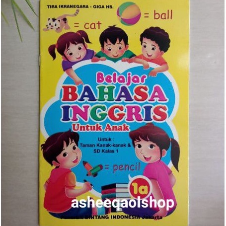 Jual Buku Belajar Bahasa Inggris Untuk Anak 1a | Shopee Indonesia