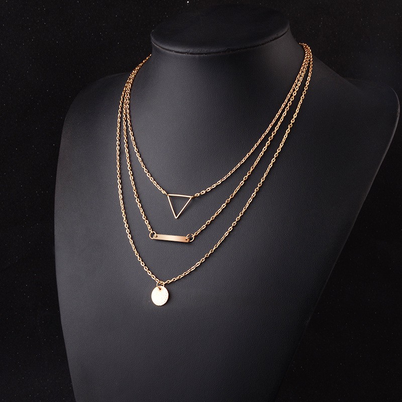 Jual SHW- kalung wanita model terbaru kalung cantik kalung bulat