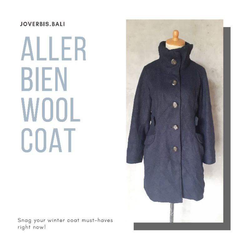 ALLER BIEN WOOL COAT