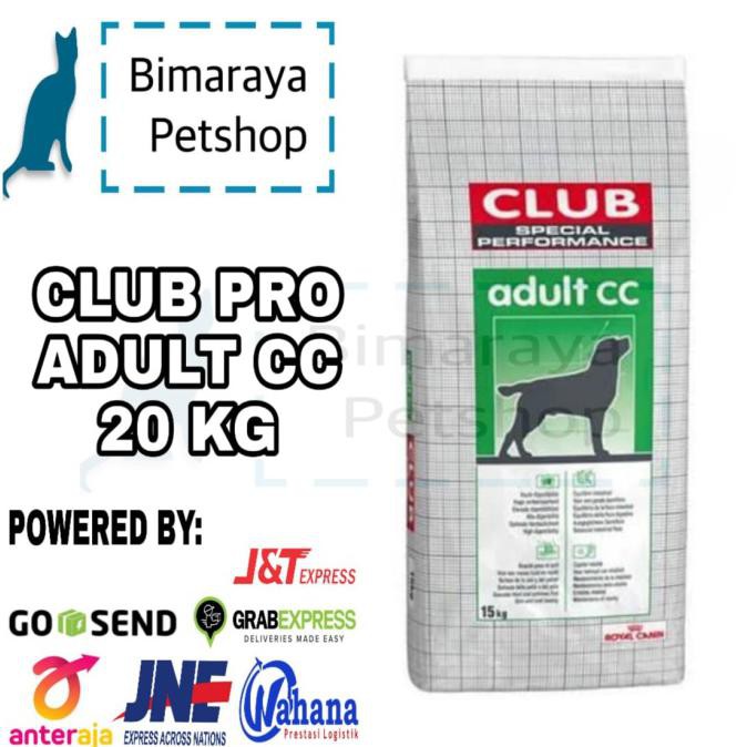 Jual ROYAL CANIN CLUB PRO ADULT CC 20KG Shopee Indonesia