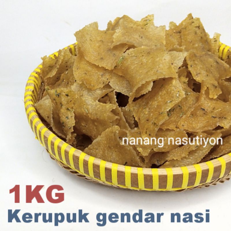 Jual Krupuk Kerupuk Gendar Legendar Nasi Asal Wonosobo Mentah Netto Kg Shopee Indonesia