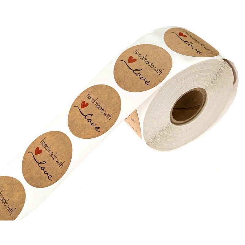 Jual [10 pcs] THANK YOU STICKER LABEL KECIL BAKING STIKER BULAT TERIMA ...