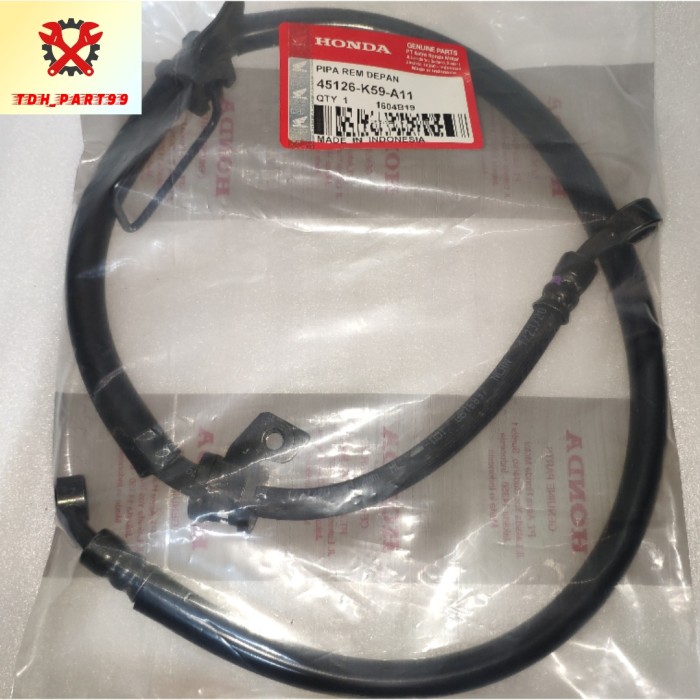 Jual SELANG REM DISC CAKRAM VARIO 150 (45126-K59-A11) ORIGINAL | Shopee ...