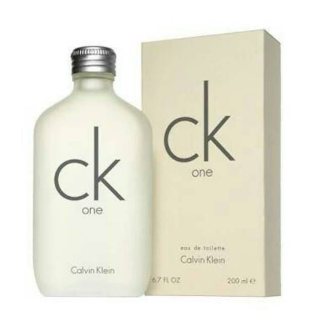 100 ORIGINAL PARFUM CALVIN KLEIN CK ONE EDT 200ML SEGEL BOX