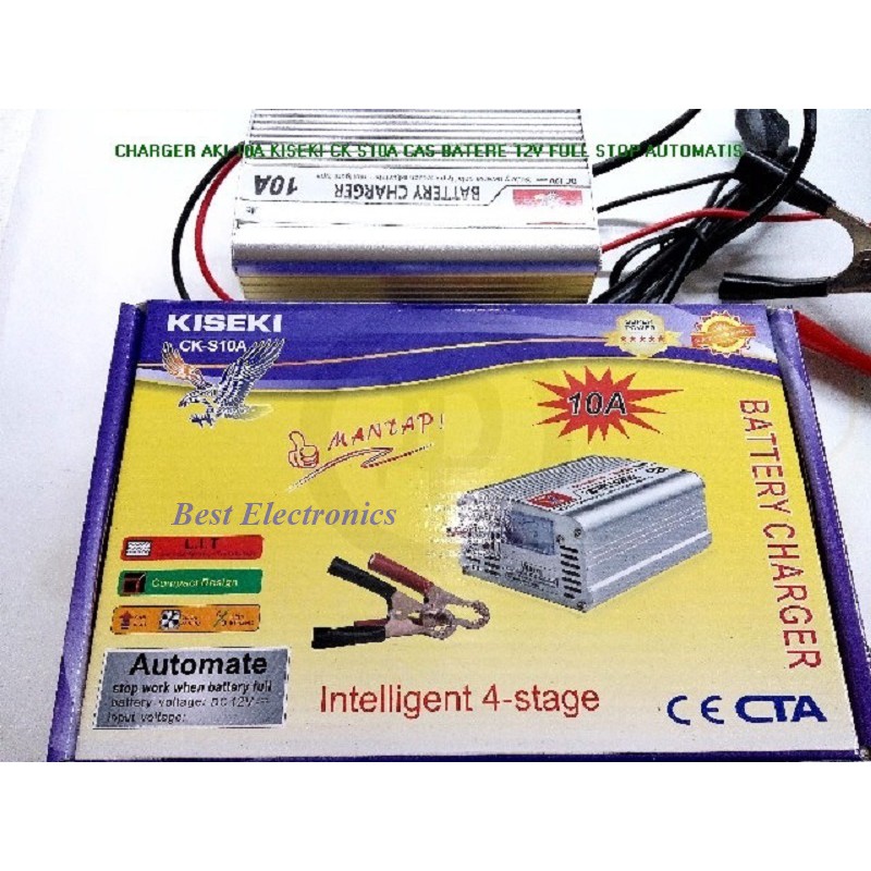 Jual Charger Aki/Cas Aki Otomatis 10A Bisa Cas sampai Aki 100 Ampere