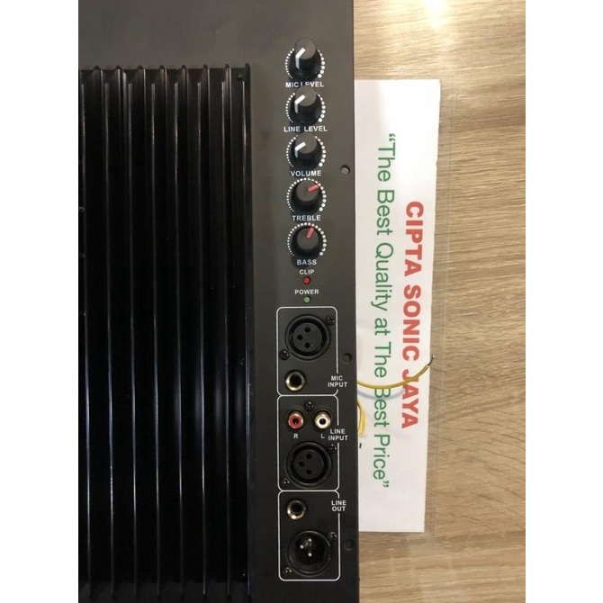 Jual Kit Mesin Power Amplifier Aktif Polos Hitam 16 Cm X 40 Cm | Shopee