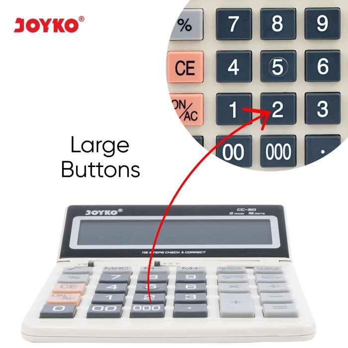 Calculator Kalkulator Joyko CC-50 16 Digits (3)
