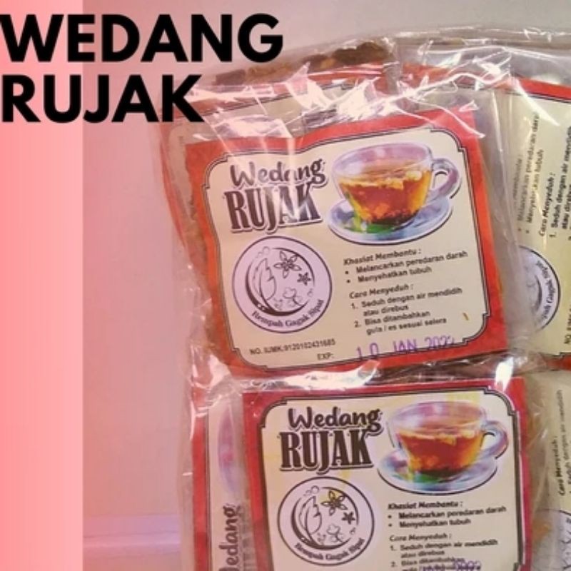 Jual WEDANG RUJAK WEDANG REMPAH WEDANG HERBA 1pack isi 10pcs | Shopee ...