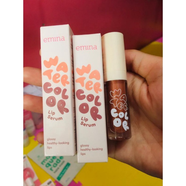 Jual Emina Watercolor Lip Serum 2 g | Shopee Indonesia