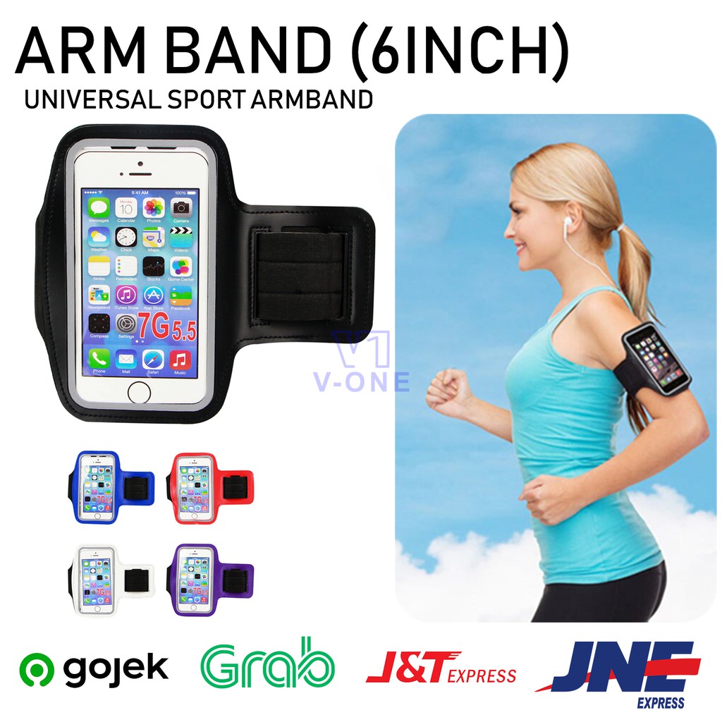 Jual UNIVERSAL ARMBAND SPORT UKURAN 6 INCH SEMUA HP CHP 800 Shopee Indonesia