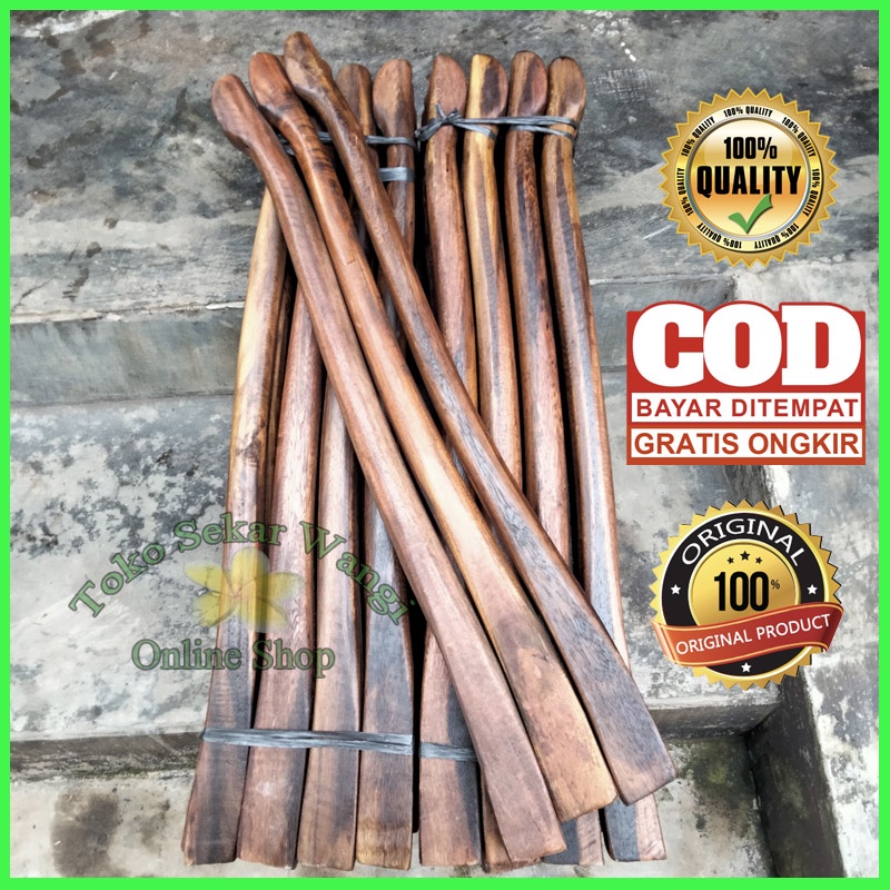 Jual Gagang pacul / doran panjang 80 cm / gagang cangkul Kayu Sono ...