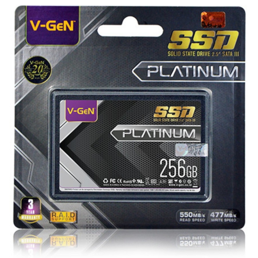 Jual SSD V-Gen VGen 256GB 256 GB SATA 3 2,5" | Shopee Indonesia