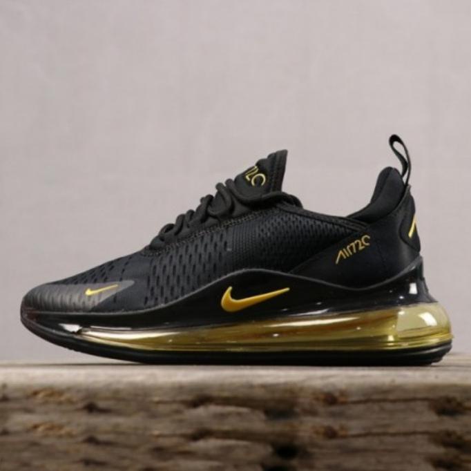 Nike air max on sale 720/270 black gold