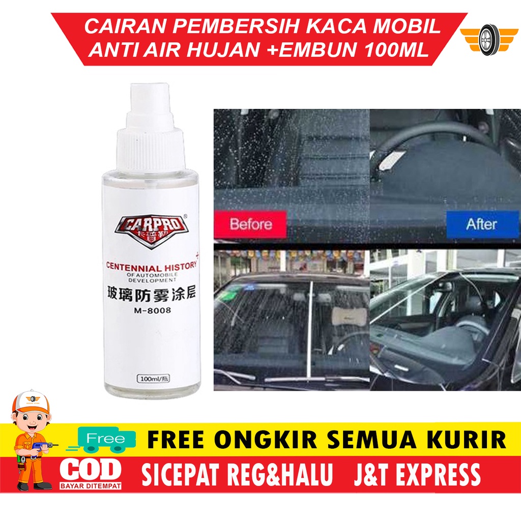 Jual Nano Spray Coating Kaca Daun Talas Hydrophobic Mobil Anti Air ...