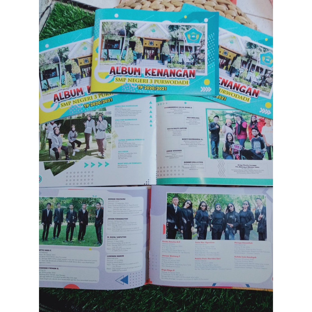 Jual 20 Halaman !! Cetak Buku Kenangan/Photobook/Album Sekolah/Album