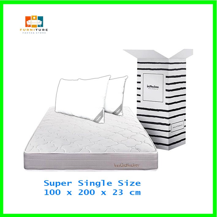 Jual KASUR SPRING BED INTHEBOX UK 100 X 200 X 23 CM Shopee Indonesia