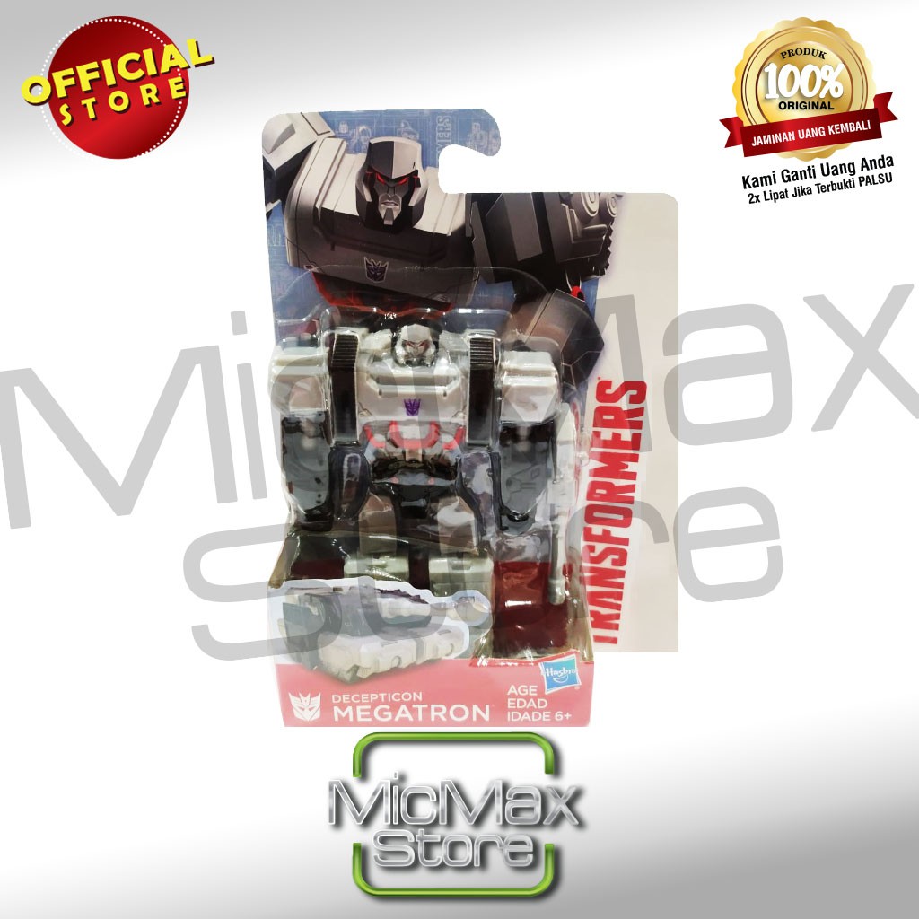 Jual Transformers Authentics Decepticon Megatron Action Figure 4 Inches ...
