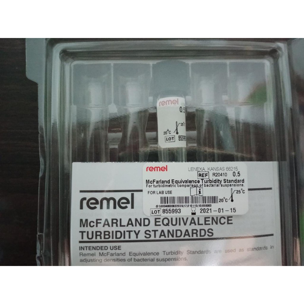 Jual Jual McFarland Equivalence Turbidity Standards 0, 5 Shopee Indonesia