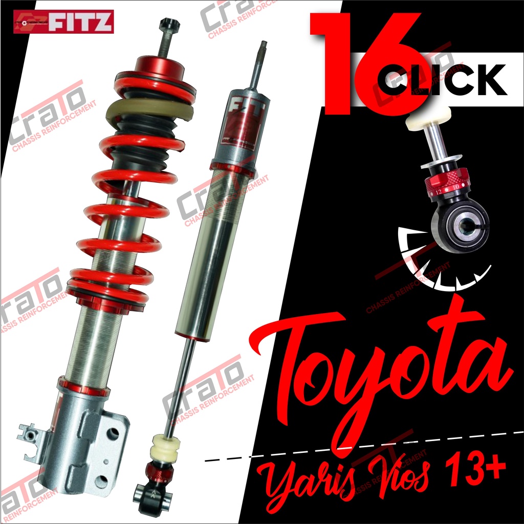 Jual Shockbreaker Suspensi COILOVER PROFENDER FITZ Alphard ANH30 ANH 30 ...