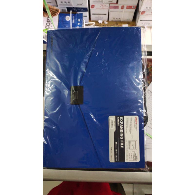 Jual EXPANDING FILE FOLIO INTER X FOLDER F4 / MAP FILE PLASTIK | Shopee ...