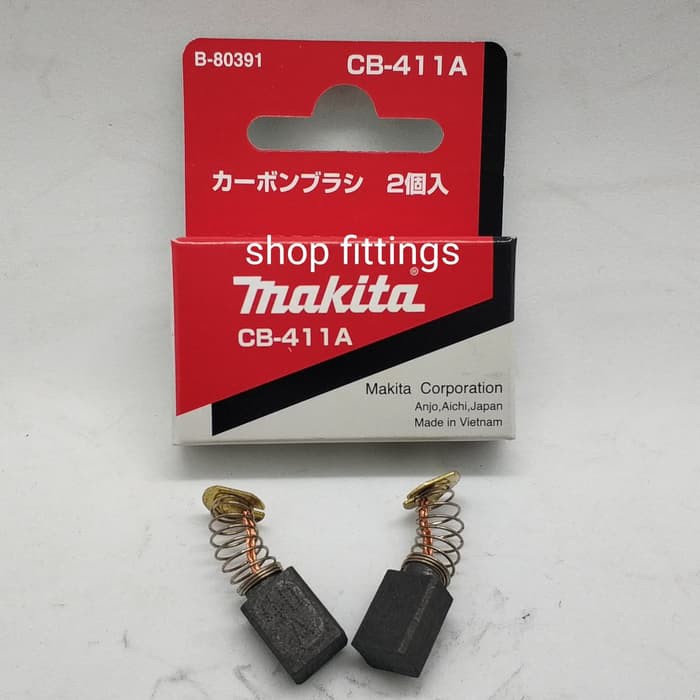 Jual Makita CB 411A Carbon brush CB411 A Sepul CB-411A Arang CB411A B ...