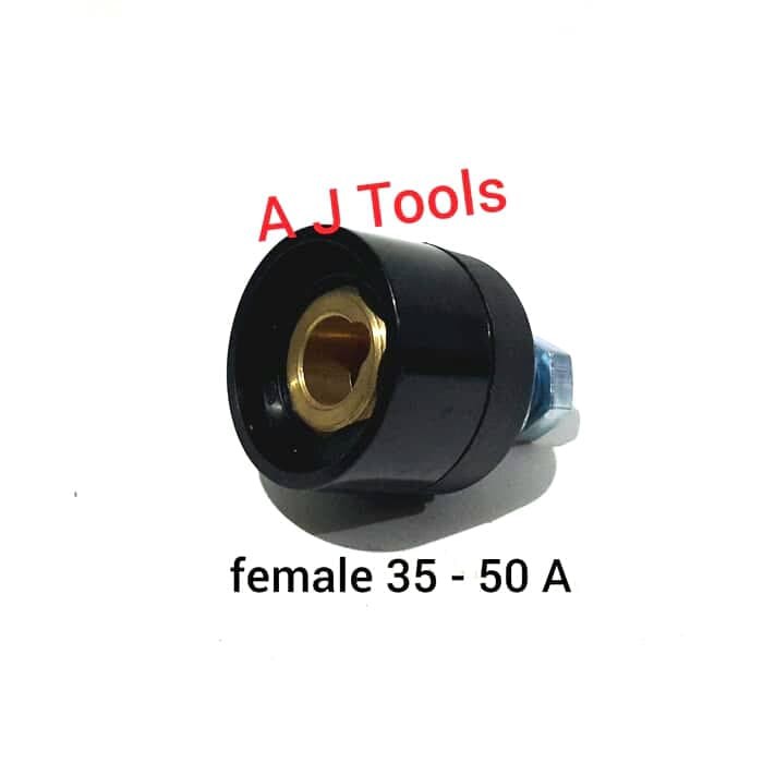 Jual Konektor Mesin Las Female Conector Socket Mm Shopee Indonesia