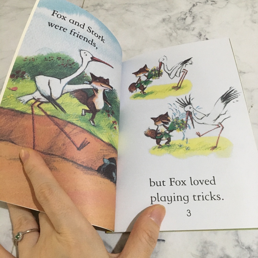 Jual The fox and the stork usborne reprint buku cerita anak bahasa ...
