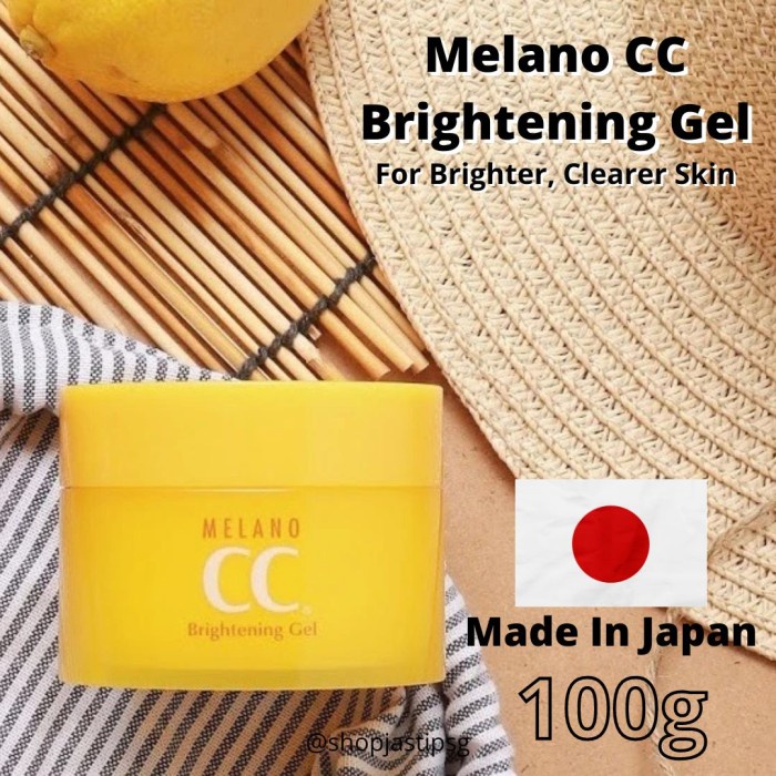 Jual Rohto Melano Cc Medicated Whitening Gel Cream Brightening 100g