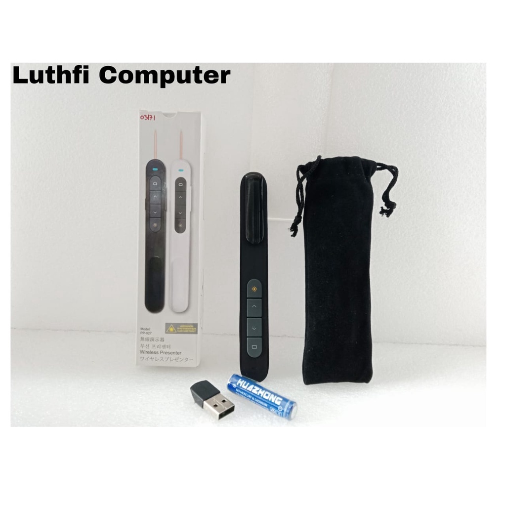 Jual LASER POINTER WIRELESS Pp927 / WIRELLES PRESENTER / LASER POINTER ...