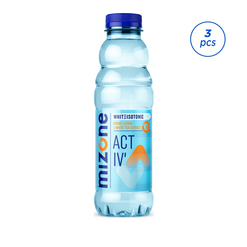 Jual Mizone Isotonik Bernutrisi Activ Lychee Lemon 500ml (3 botol ...