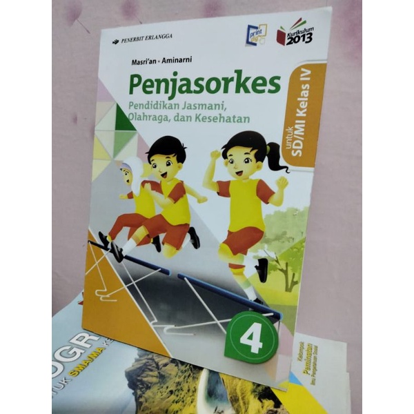 Jual Buku Pendidikan Jasmani Olahraga Dan Kesehatan  Penjaskes Kelas 4 