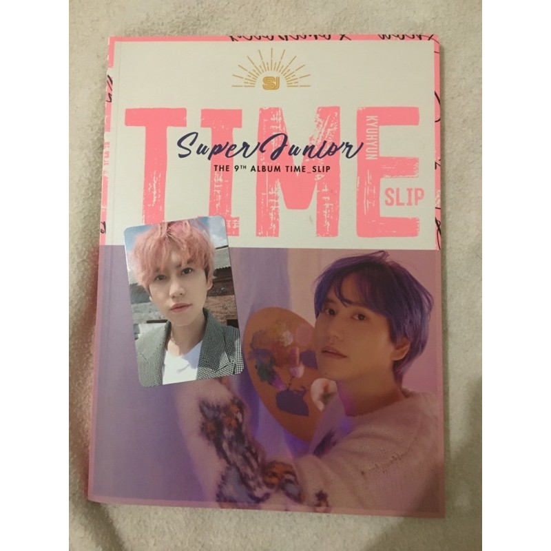 Jual [BOOKED] Super Junior 9th Album Time Slip (Kyuhyun ver