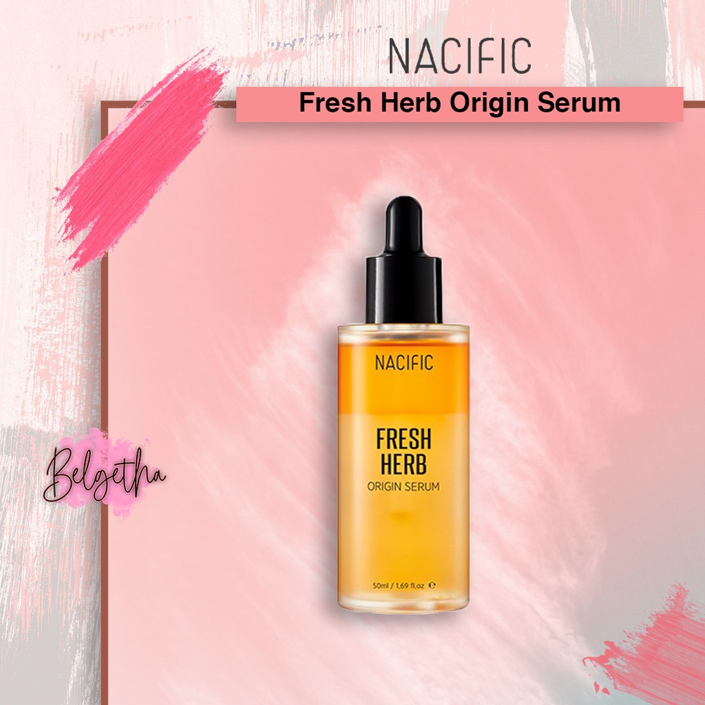 Jual Nacific Fresh Herb Origin Serum 100 Original (50ml) BELGETHA Shopee Indonesia