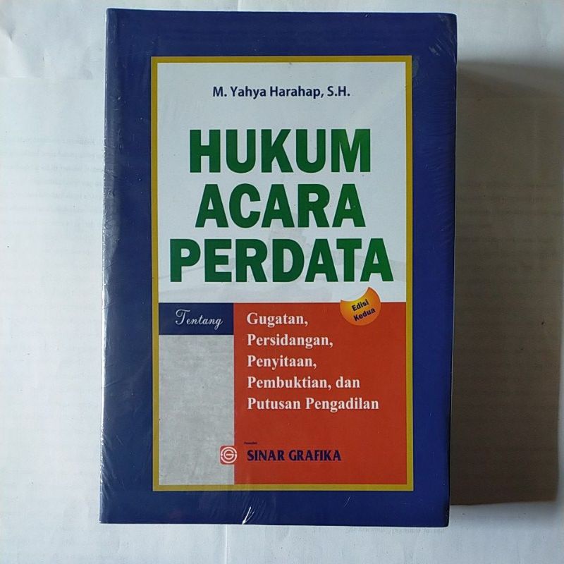 Jual HUKUM ACARA PERDATA - YAHYA HARAHAP | Shopee Indonesia