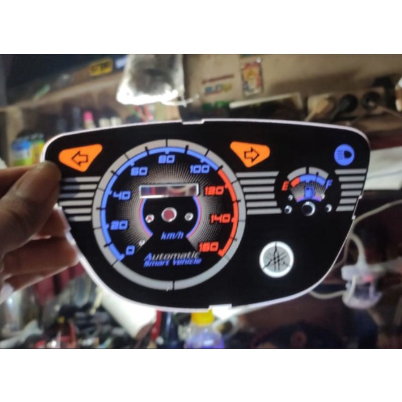 Jual papan spedometer speedometer spidometer nouvo custom z dan lele ...