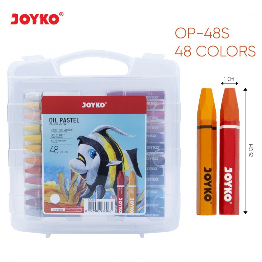 Jual Crayon Joyko ( TiTi ) 48 warna Shopee Indonesia